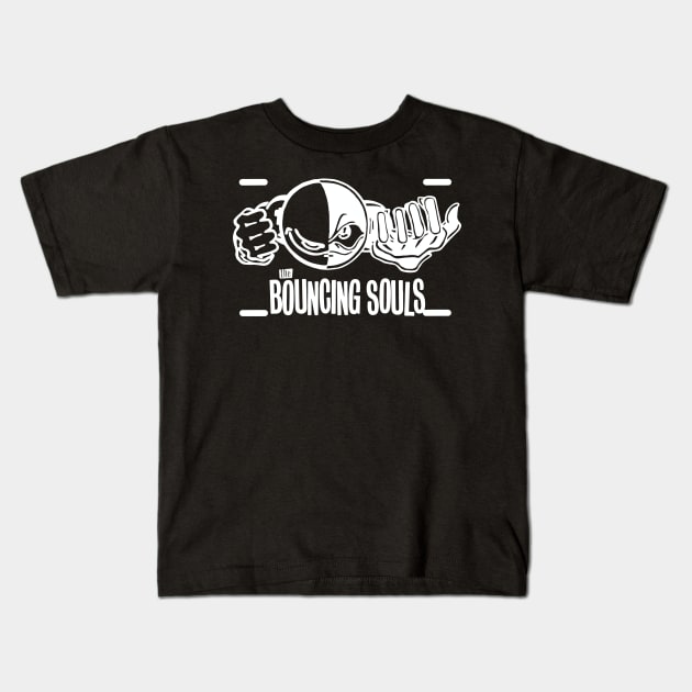 The Bouncing Souls 3 Kids T-Shirt by Edwin Vezina